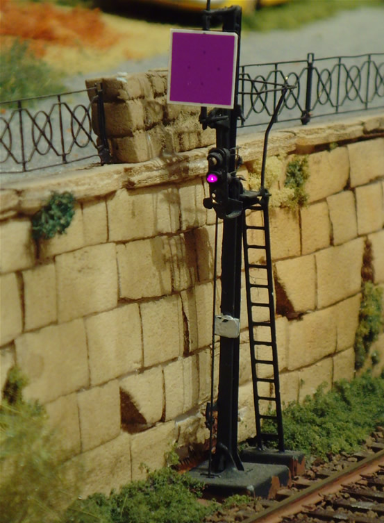Un feu violet